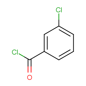 3-Chlorobenzoyl chloride structure