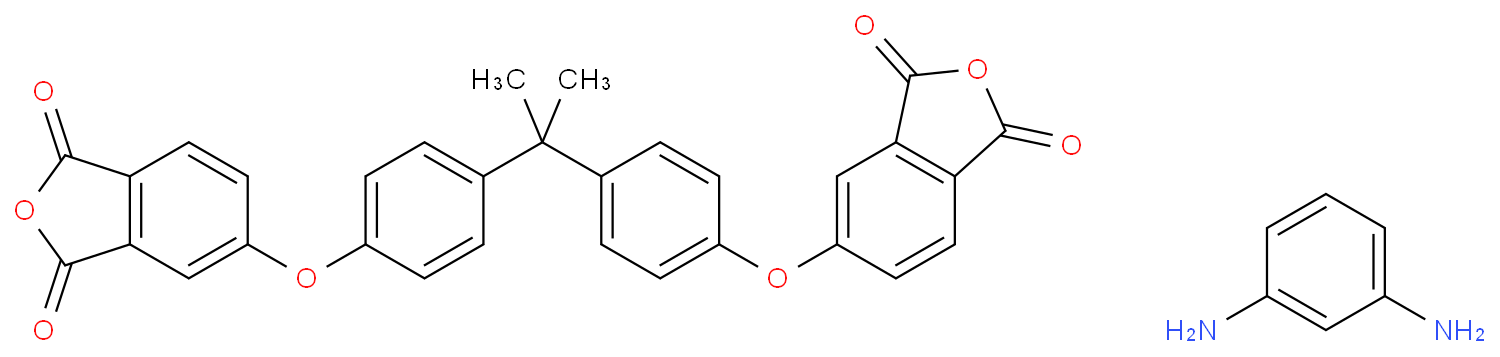 1,3-Isobenzofurandione, 5,5-((1-methylethylidene)bis(4,1-phenyleneoxy))bis-, polymer with 1,3-benzenediamine  