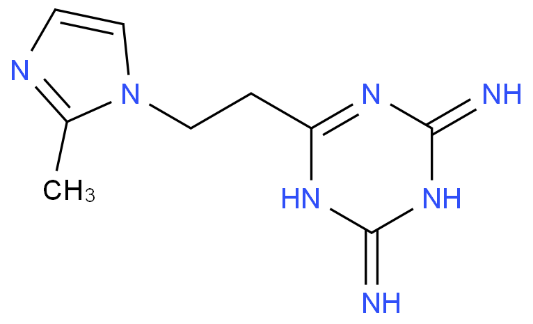 2,4-二氨基-6-[2-(2-甲基-1-咪唑基)乙基]-1,3,5-噻嗪