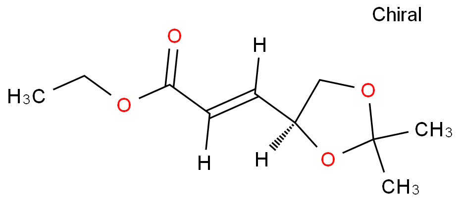 ETHYL (S)-(+)-3-(2,2-DIMETHYL-1,3-DIOXOLAN-4-YL)-2-PROPENOATE