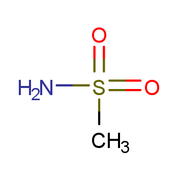 甲基磺酰胺化学结构式
