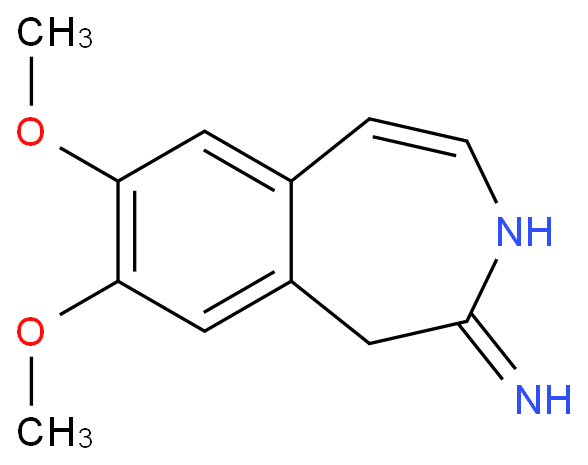 1H-3-Benzazepin-2-amine, 7,8-dimethoxy-