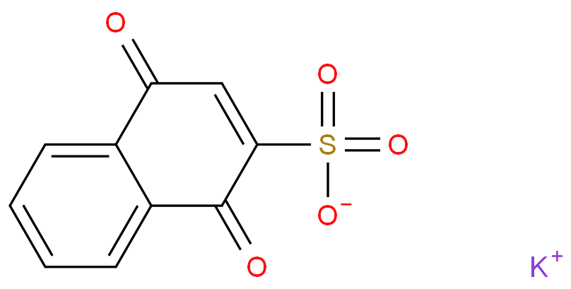 2-Naphthalenesulfonicacid, 1,4-dihydro-1,4-dioxo-, potassium salt (1:1)  