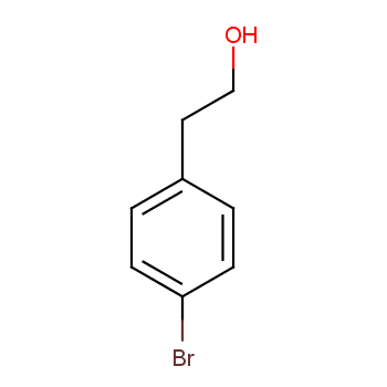 4-溴苯乙醇化学结构式