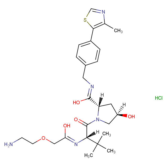 (S,R,S)-AHPC-PEG1-NH2 hydrochloride