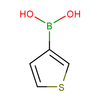 3-Thiopheneboronic acid structure