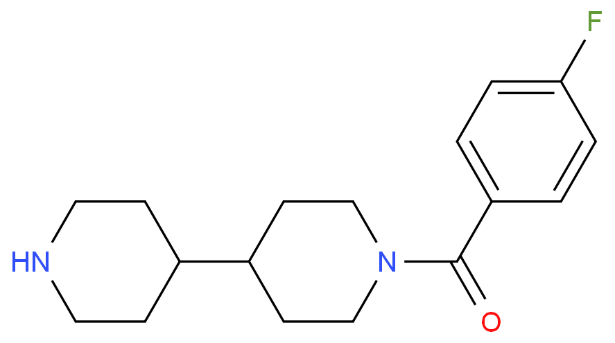 (4-氟苯基)-[4-(4-哌啶基)-1-哌啶基]甲酮