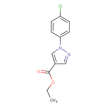 ethyl 1-(4-chlorophenyl)pyrazole-4-carboxylate