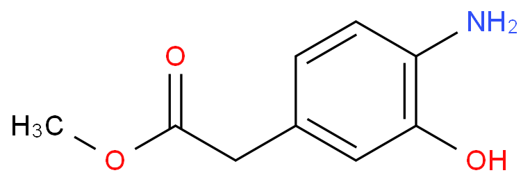methyl 2-(4-amino-3-hydroxyphenyl)acetate  