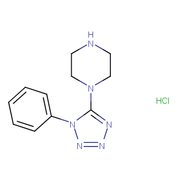 1-(1-phenyltetrazol-5-yl)piperazine;hydrochloride