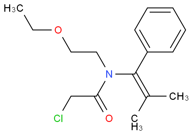 烯草胺化学结构式