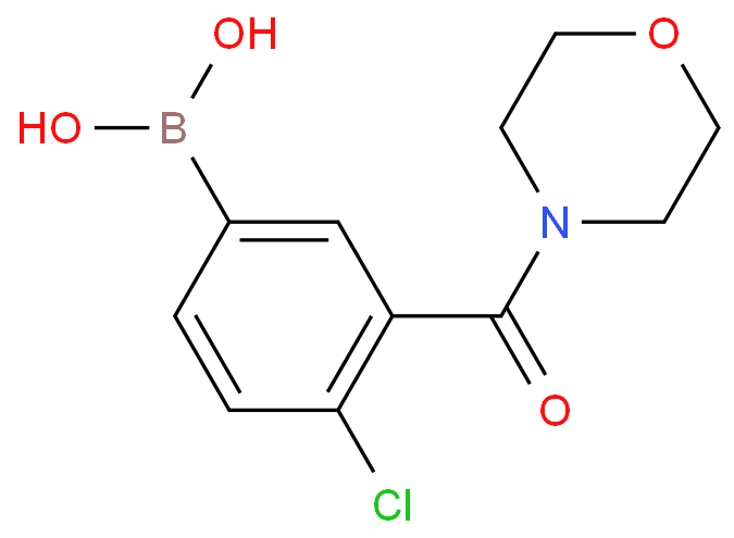 4-氯-3-(N-吗啉羰基)苯基硼酸 CAS号:871332-71-7科研及生产专用 高校及研究所支持货到付款