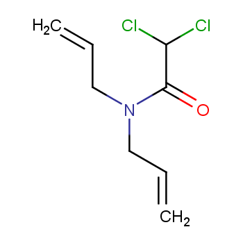 二氯丙烯胺化学结构式