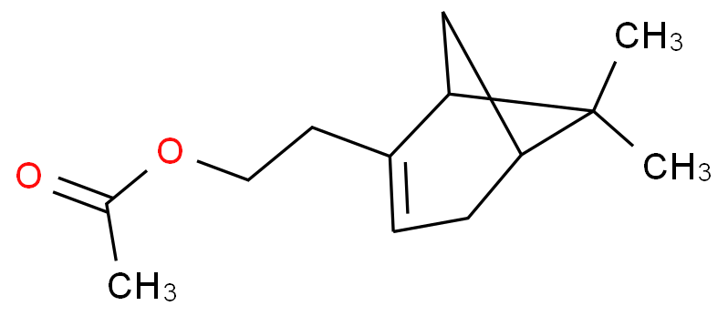 乙酸诺卜酯化学结构式