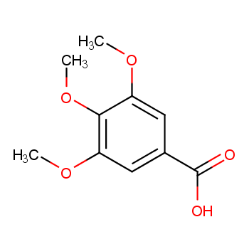 3,4,5-三甲氧基苯甲酸 产品图片