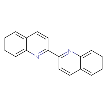 2,2'-联喹啉化学结构式