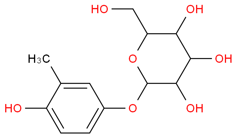 高熊果酚苷; 高熊果酚甙价格, Homoarbutin对照品, CAS号:25712-94-1