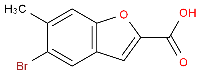 5-BROMO-6-METHYL-BENZOFURAN-2-CARBOXYLIC ACID