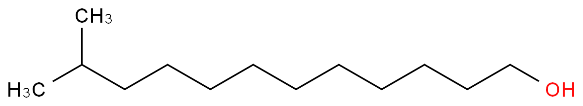 异十三醇化学结构式