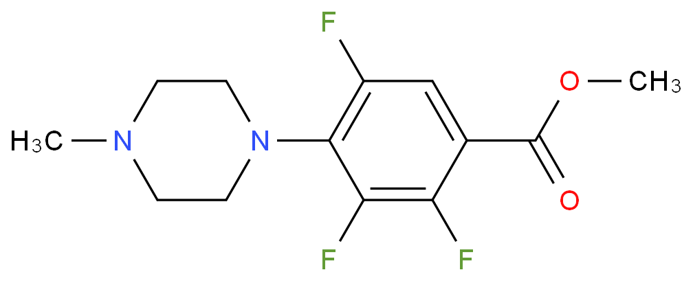 Methyl 2,3,5-Trifluoro-4-(4-methylpiperazin-1-yl)benzoate