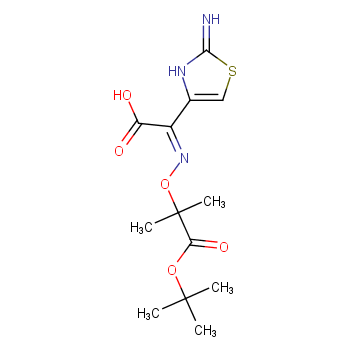 (Z)-2-Amino-alpha-[1-(tert-butoxycarbonyl)]-1-methylethoxyimino-4-thiazolacetic acid