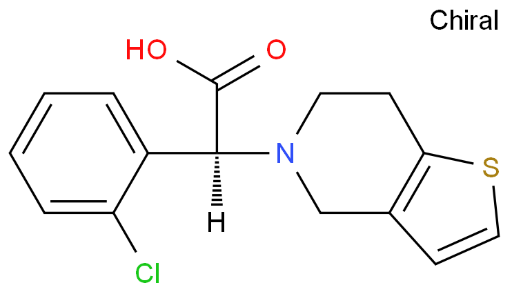 CLOPIDOGREL CARBOXYLIC ACID structure