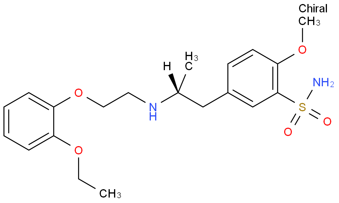5-[(2R)-2-[2-(2-ethoxyphenoxy)ethylamino]propyl]-2-methoxybenzenesulfonamide