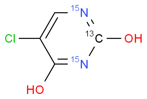 5-Chlorouracil-15N2,13C
