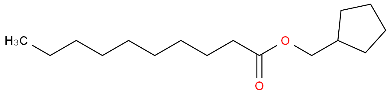 Cyclopentylmethyl decanoate