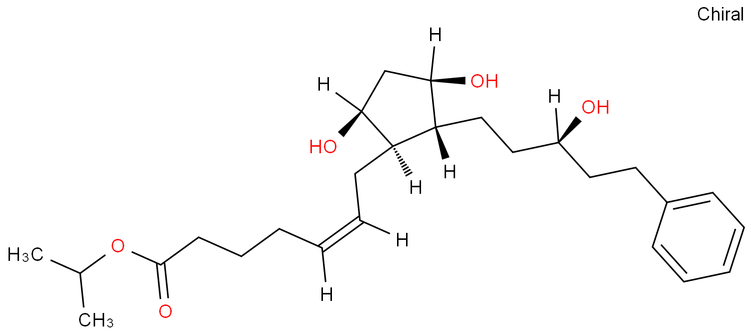 7-[3,5-二羥基-2-(3-羥基-5-苯基戊基)-環戊烷]庚-5-烯酸異丙酯
