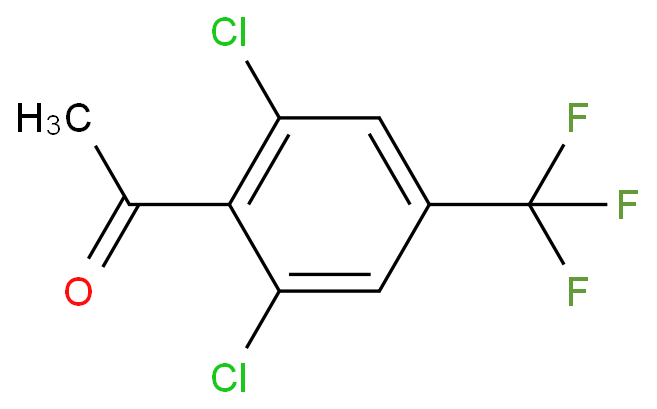 1-[2,6-dichloro-4-(trifluoromethyl)phenyl]ethanone