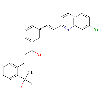 2-(2-(3-(2-(7-氯-2-喹啉基)-乙烯基苯基)-3-羥基丙基)苯基)-2-丙醇?