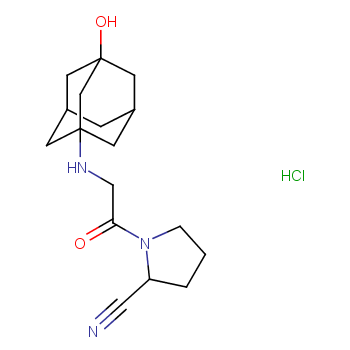 Vildagliptin hydrochloride