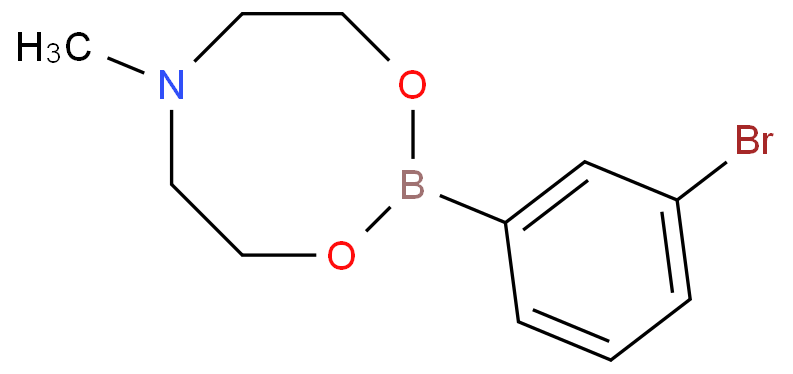 3-BROMOBENZENEBORONIC ACID N-METHYLDIETHANOLAMINE ESTER