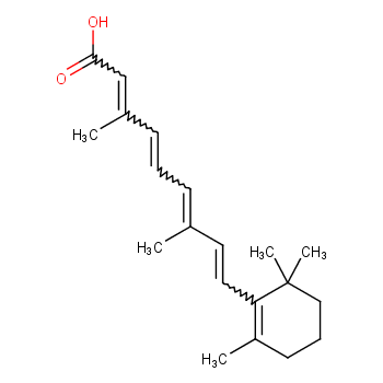 维生素A酸； 视黄酸    Retinoic acid    CAS 302-79-4