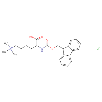 Fmoc-N',N',N'-三甲基-L-赖氨酸氯化物|201004-29-7