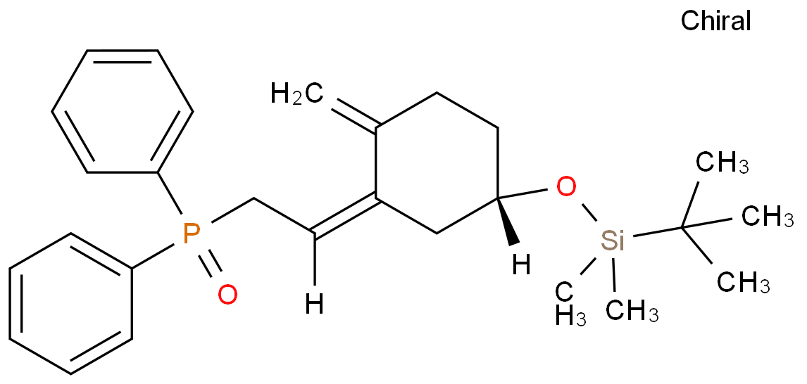 Phosphine oxide,[(2Z)-2-[(5S)-5-[[(1,1-dimethylethyl)dimethylsilyl]oxy]-2-methylenecyclohexylidene]ethyl]diphenyl-  