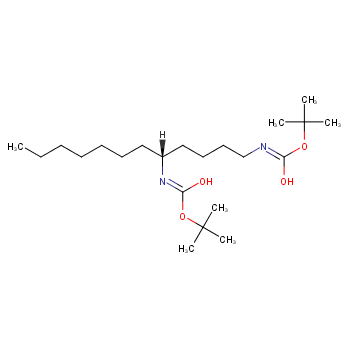 N-[(5R)-1-[[(2-methylpropan-2-yl)oxy-oxomethyl]amino]dodecan-5-yl]carbamic acid tert-butyl ester