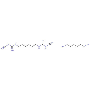 Poly(hexamethylenebicyanoguanide-hexamethylenediamine) Hydrochloride