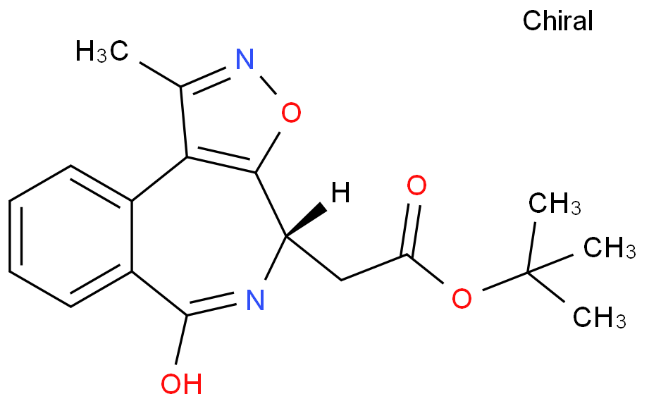 2-[(4S)-1-methyl-6-oxo-4,5-dihydroisoxazolo[5,4-d][2]benzazepin-4-yl]acetic acid tert-butyl ester