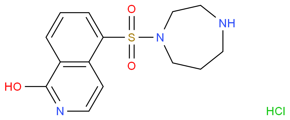 5-((1,4-二氮杂环庚烷-1-基)磺酰基)异喹啉-1(2H)-酮盐酸盐/155558-32-0
