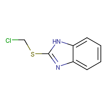 1H-Benzimidazole,2-[(chloromethyl)thio]-(9CI)