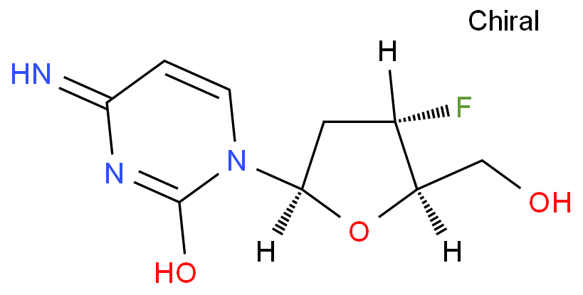 2',3'-dideoxy-3'-fluorocytidine