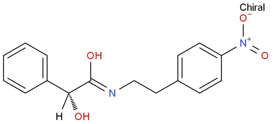 (alphar)-alpha-羟基-n-[2-(4-硝基苯基)乙基]苯乙酰胺(中间体1)