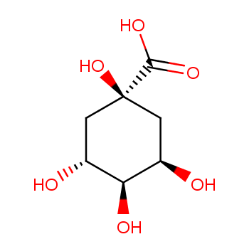 Quinic acid structure