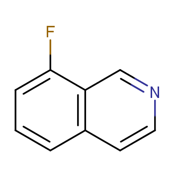 8-Fluoroisoquinoline structure