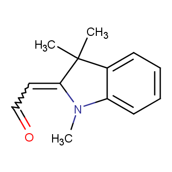 2-(1,3,3-Trimethylindolin-2-ylidene)acetaldehyde
