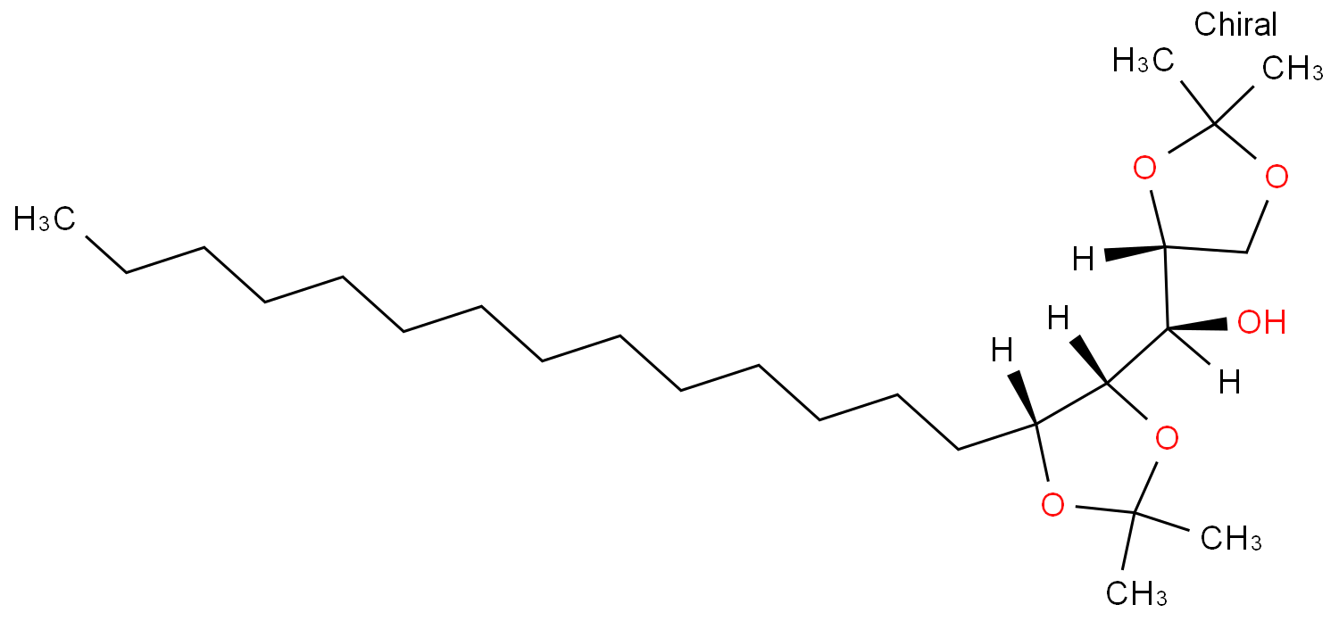 (R)-[(4R)-2,2-dimethyl-1,3-dioxolan-4-yl]-[(5R)-2,2-dimethyl-5-tetradecyl-1,3-dioxolan-4-yl]methanol