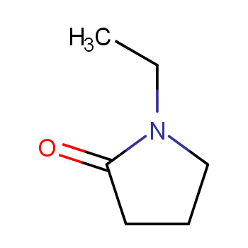 N-Ethyl-2-pyrrolidone structure
