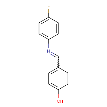 4-[[(4-fluorophenyl)imino]methyl]- Phenol